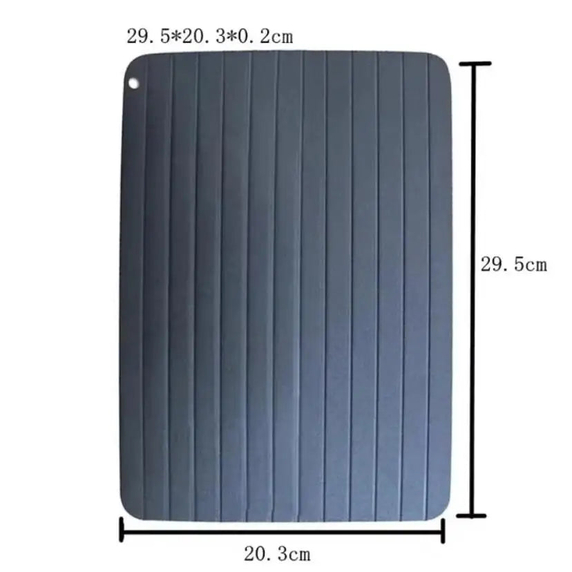 Fast-Thaw Aluminum Defrosting Tray