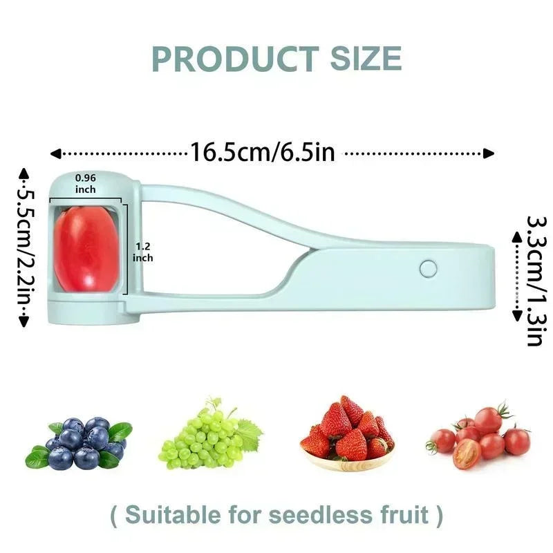 Grape & Small Fruit Cutter – Quick Salad & Snack Slicer