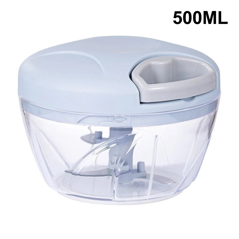 Manual Food Chopper & Meat Mincer – 500ML / 900ML