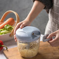 Manual Food Chopper & Meat Mincer – 500ML / 900ML