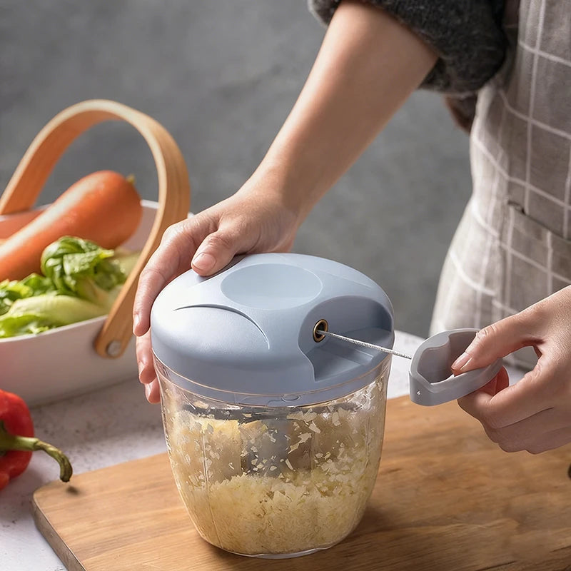 Manual Food Chopper & Meat Mincer – 500ML / 900ML