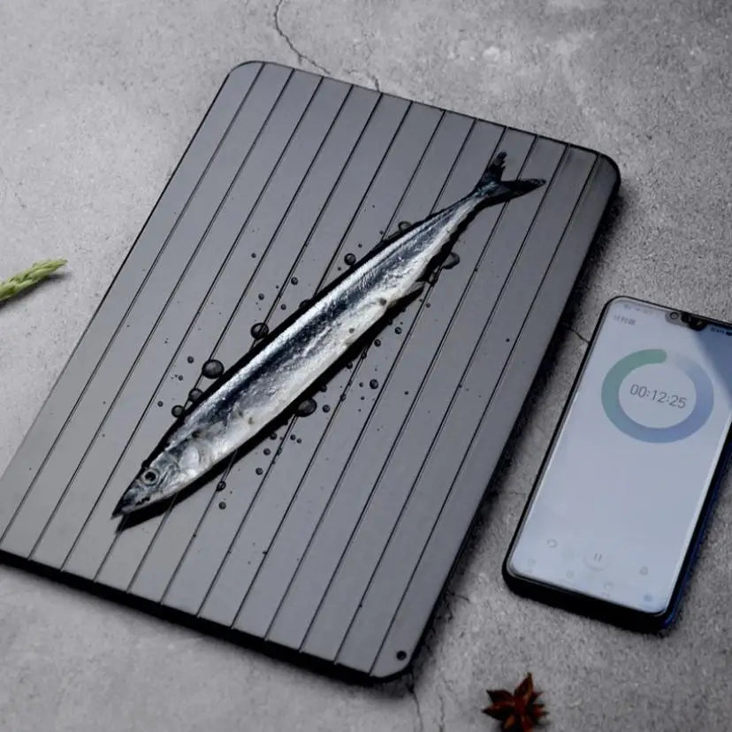 Fast-Thaw Aluminum Defrosting Tray