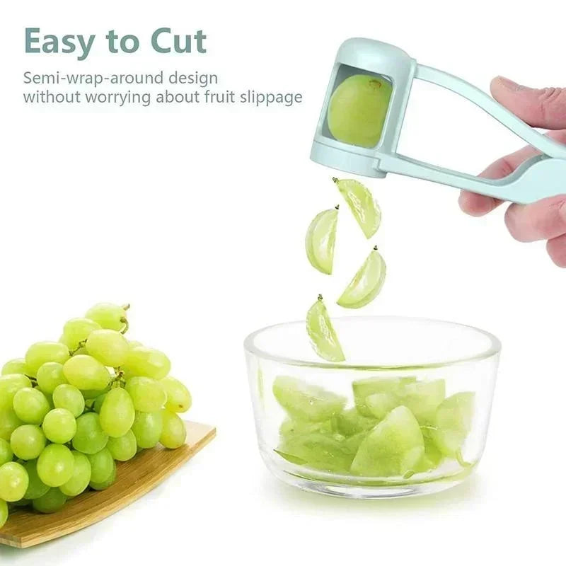 Grape & Small Fruit Cutter – Quick Salad & Snack Slicer