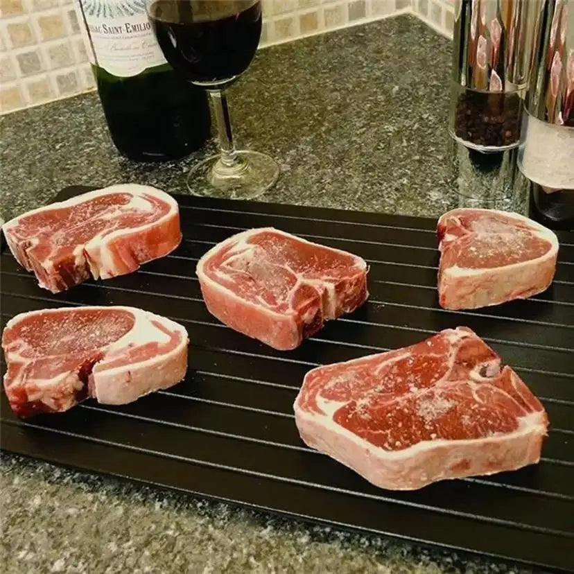 Fast-Thaw Aluminum Defrosting Tray