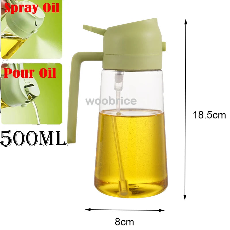 2-in-1 Oil Sprayer & Dispenser – 500ml