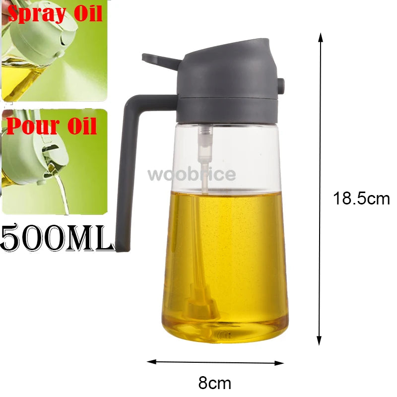 2-in-1 Oil Sprayer & Dispenser – 500ml