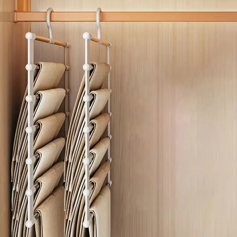 SpaceSaver Multi-Layer Pants Organizer