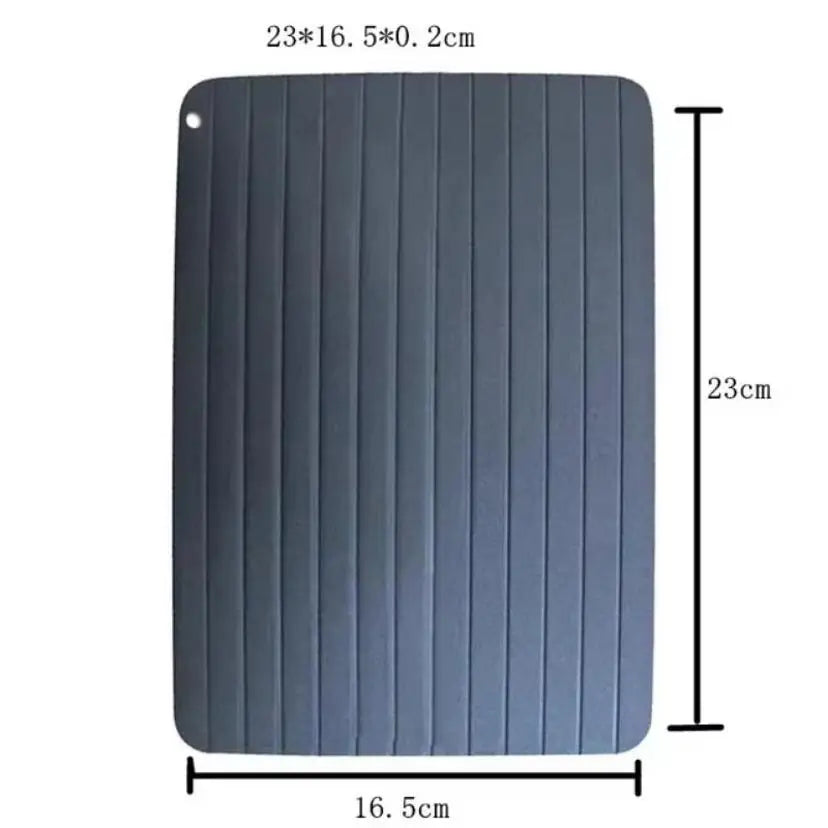 Fast-Thaw Aluminum Defrosting Tray