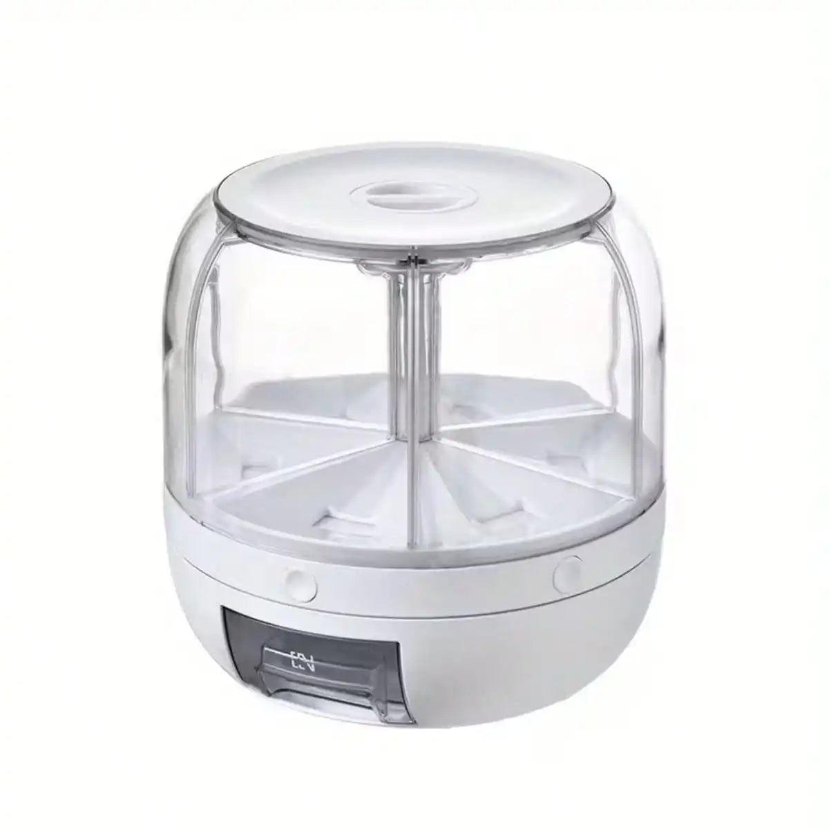 6-Grid Rotating Grain Dispenser