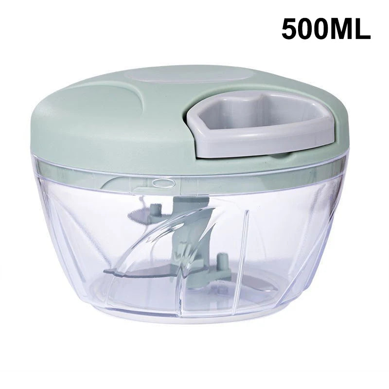 Manual Food Chopper & Meat Mincer – 500ML / 900ML