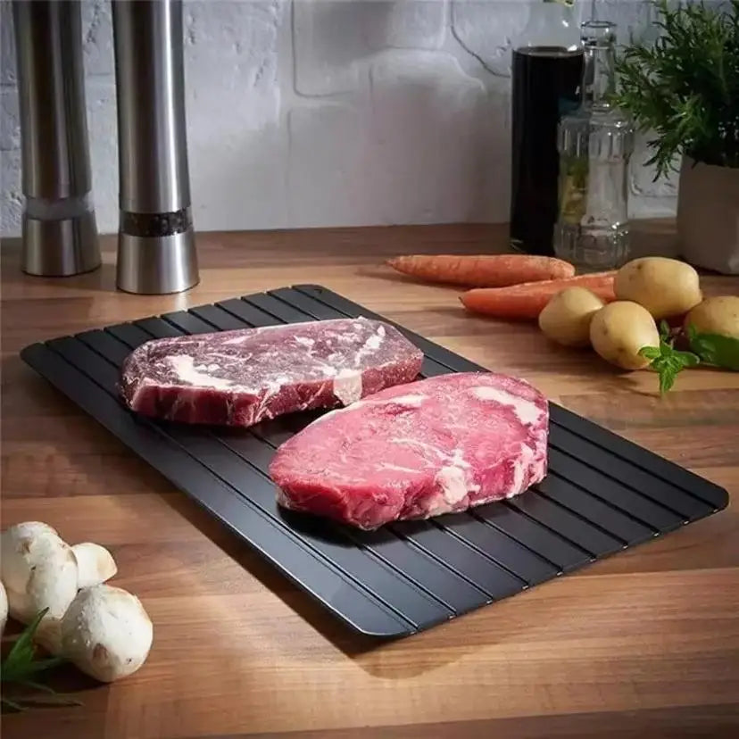 Fast-Thaw Aluminum Defrosting Tray