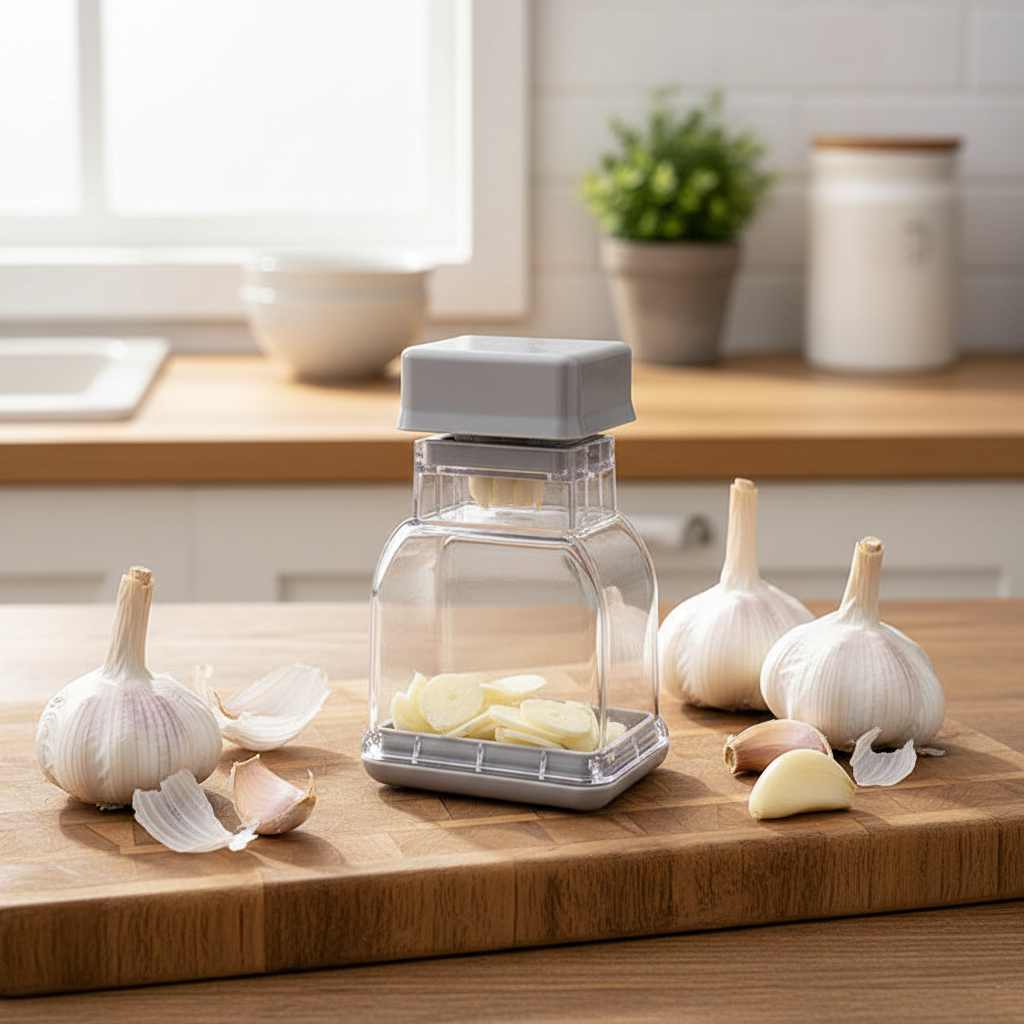 EasyPress Garlic Crusher & Peeler